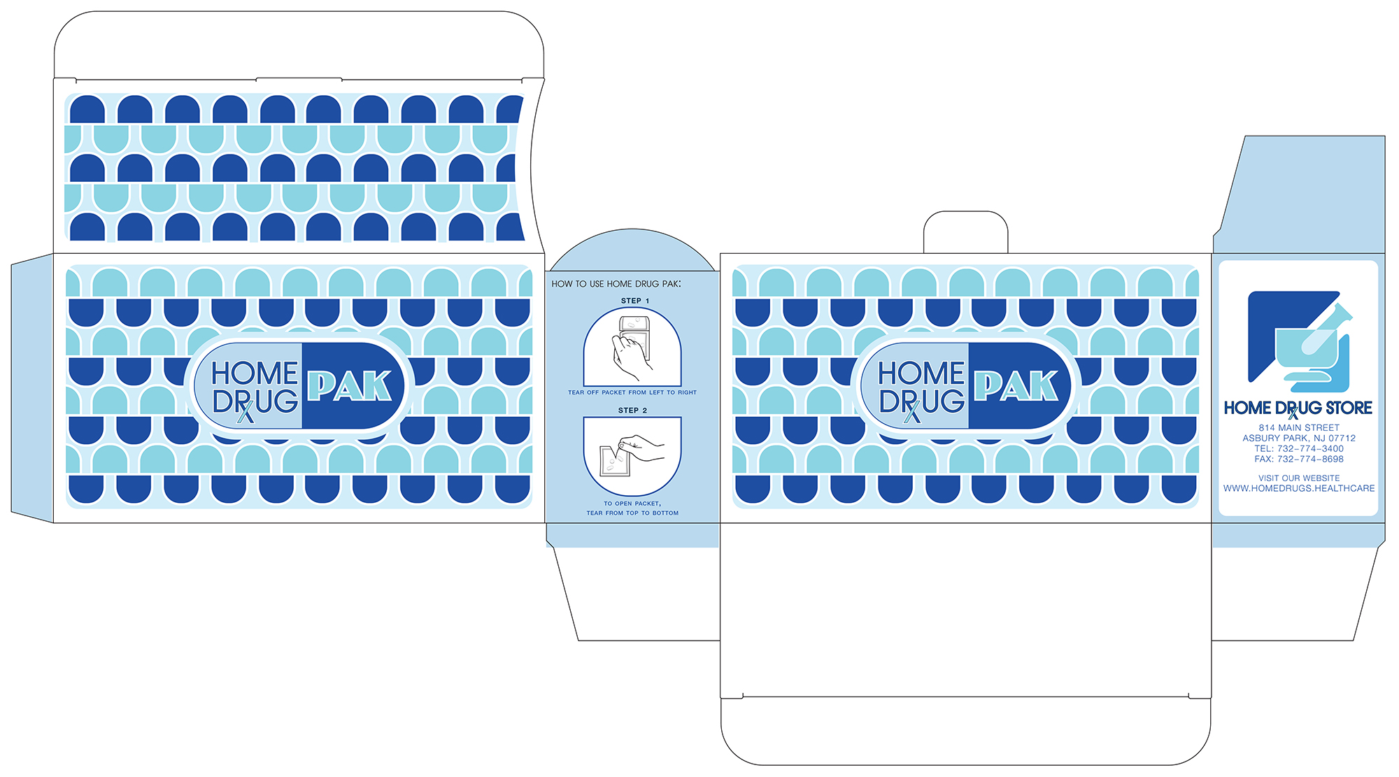 Packaging layout