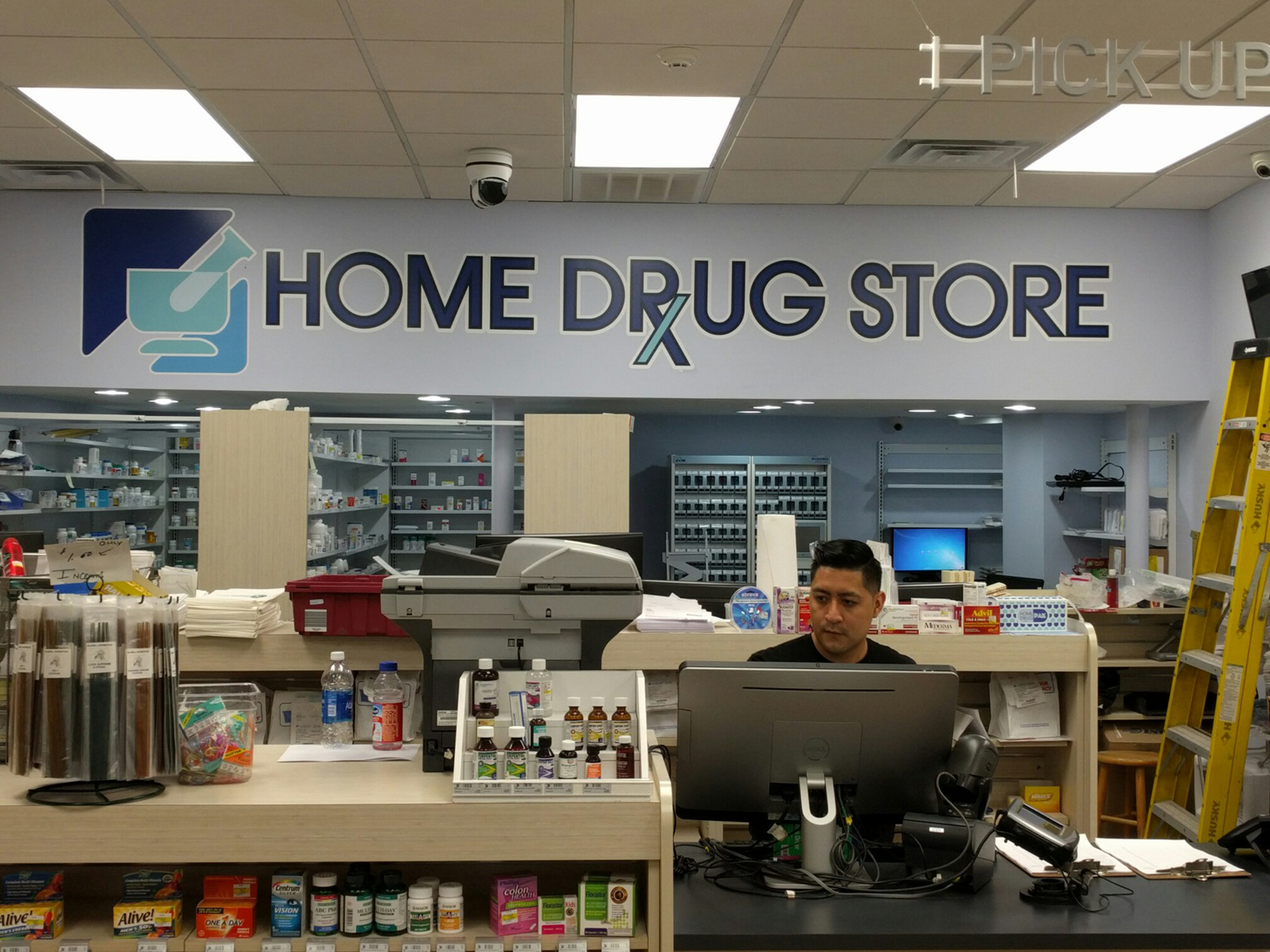 Shot of the pharmacy's interior